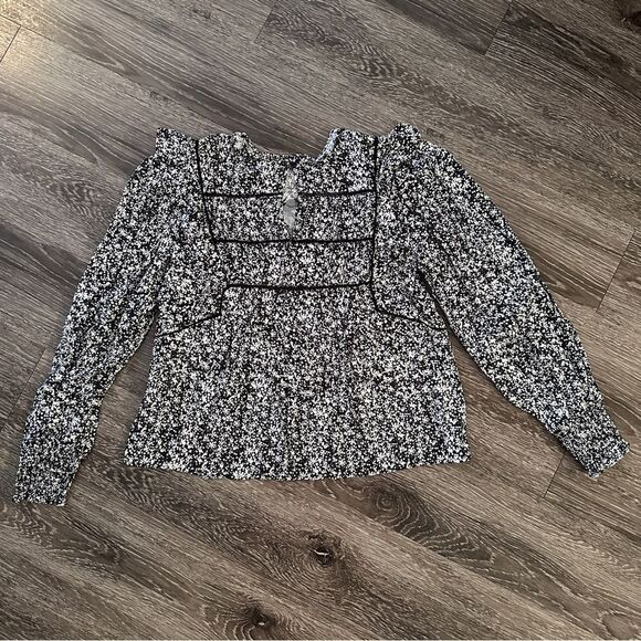 Rails Kadi Onyx Meadow Blouse Size Small New - Picture 8 of 8